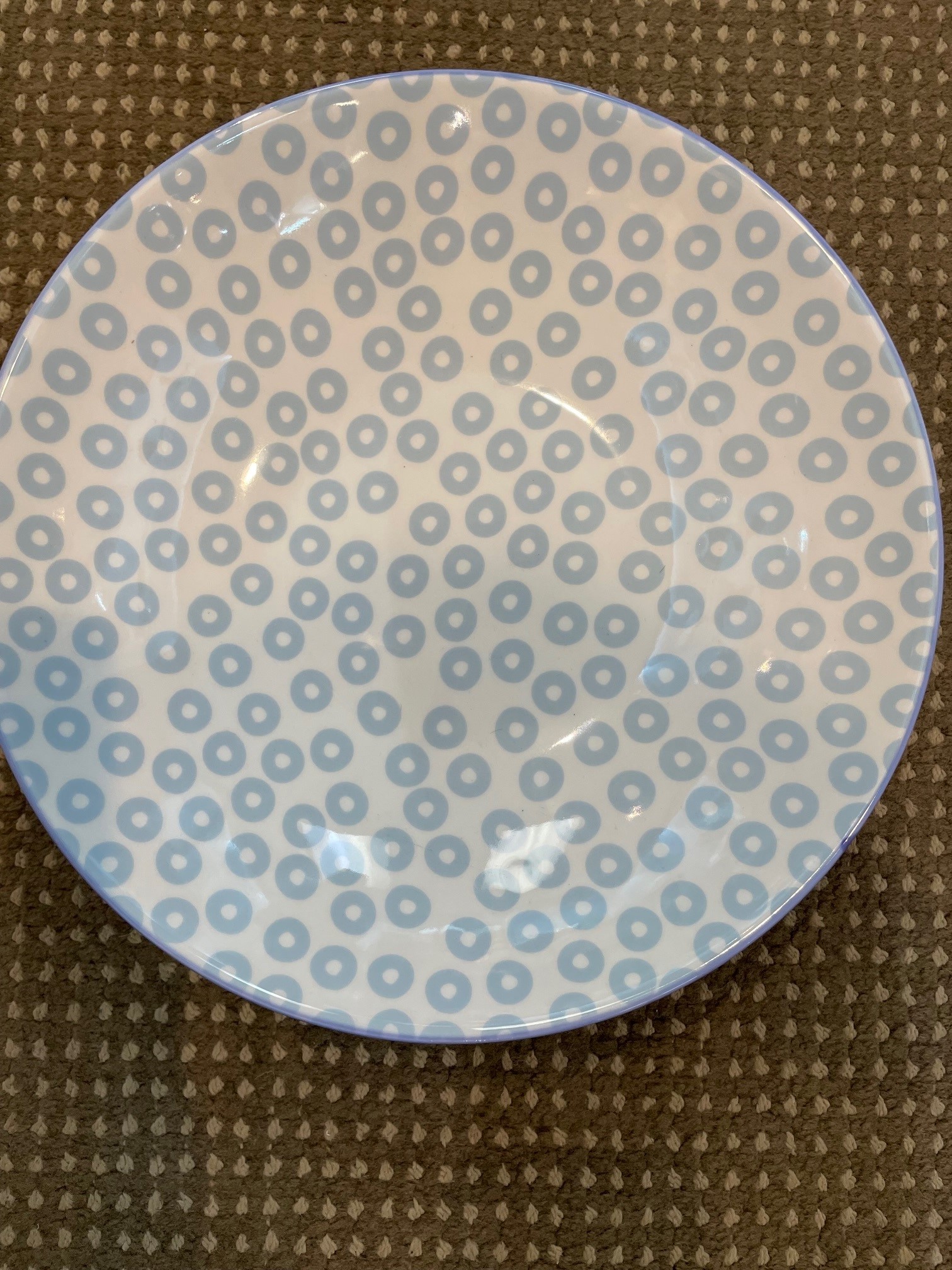 Blue Dot Bowl