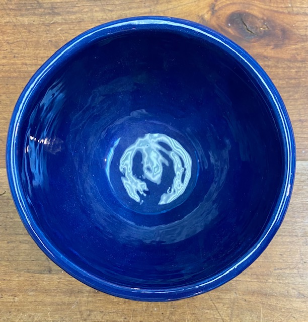 Large Round Cobalt Dip Cup