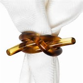 Knotted Tortoise Napkin Ring